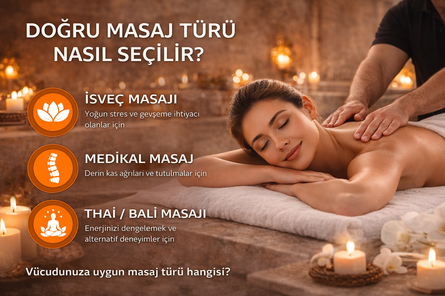 Doğru Masaj Türü Nasıl Seçilir?